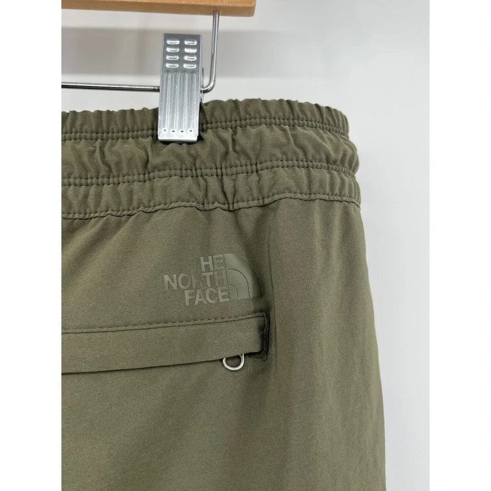 The North‎ Face Cargo Pants Olive Green Elastic Waist Never stop exploring XL